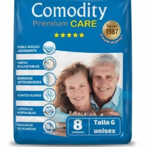 Pañales Adulto Premium Talla G, 8 Unidades