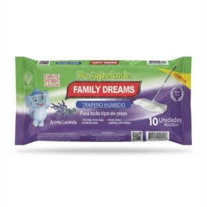 Trapero Húmedo Lavanda 10 Unidades